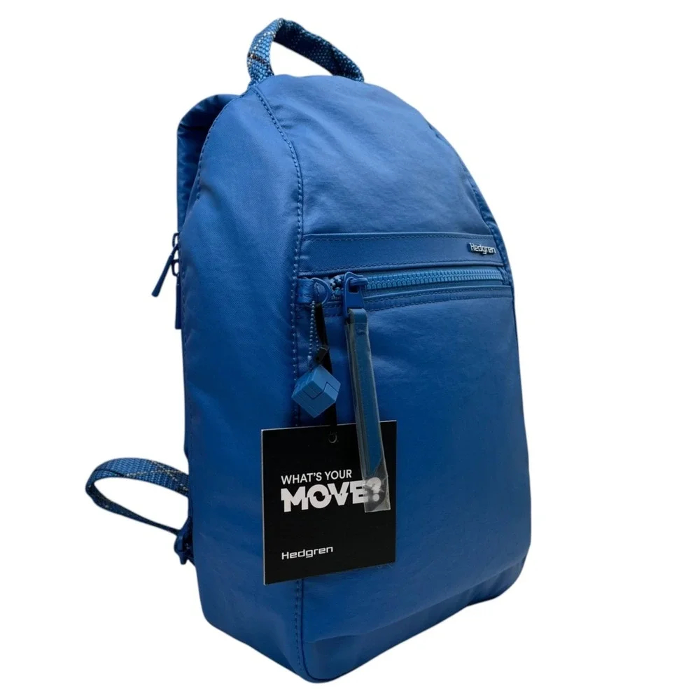 Hedgren Women's Vogue Small Backpack RFID Royal Blue Size 12x10x3